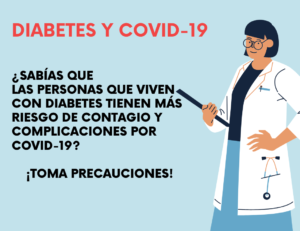 Lee más sobre el artículo Diabetes mellitus y covid-19 y lo que debe saber